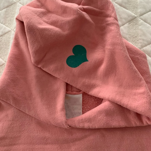 Urban Outfitters S coral Swan hoodie sweatshirt - Picture 4 of 7